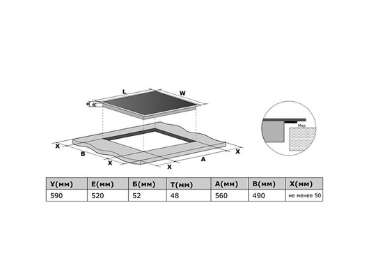 Варочная панель HAIER HHY-C64DVB